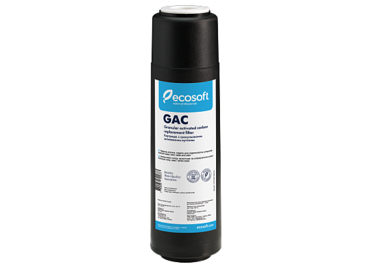 Картридж із гранульованим активованим вугіллям Ecosoft 2,5"х10", CHV2510ECO