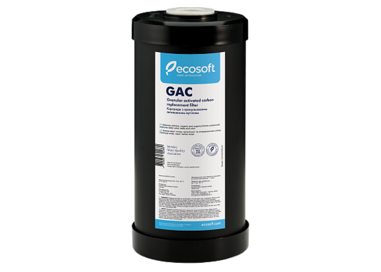 Картридж із гранульованим активованим вугіллям Ecosoft 4,5"х10", CHV4510ECO