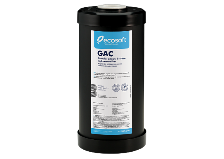 Картридж із гранульованим активованим вугіллям Ecosoft 4,5"х10", CHV4510ECO