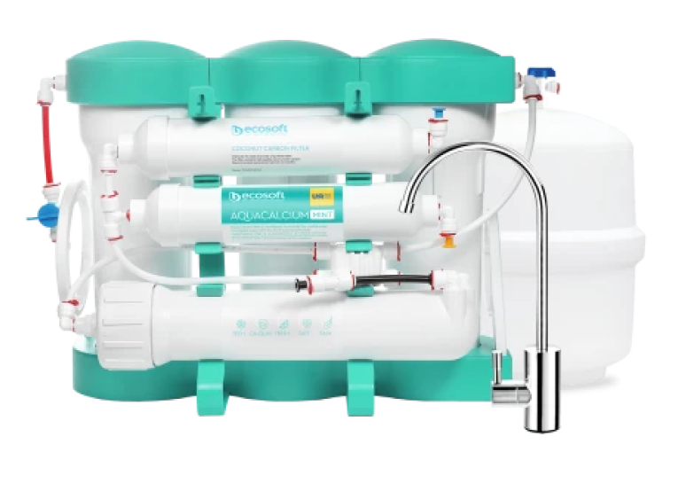 Фільтр зворотного осмосу Ecosoft P’URE AQUACALCIUM (MO675MACPUREECO)