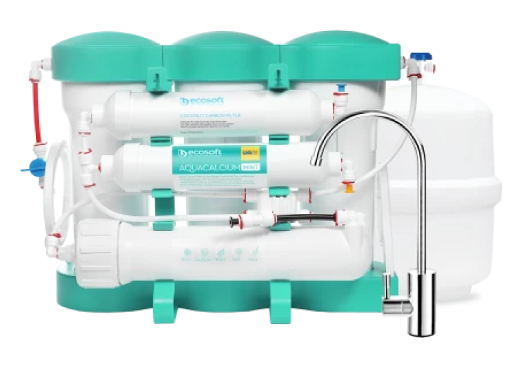 Фільтр зворотного осмосу Ecosoft P’URE AQUACALCIUM (MO675MACPUREECO)