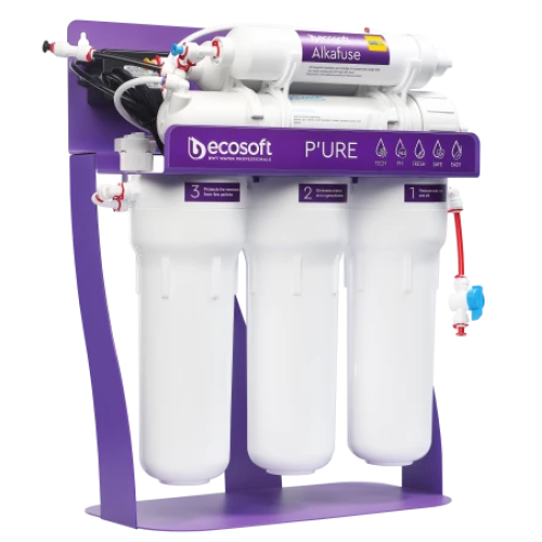 Фільтр зворотного осмосу Ecosoft P’URE AquaCalcium з помпою на станині (MO675MACPSECO)