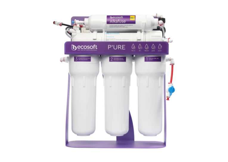 Фільтр зворотного осмосу Ecosoft P’URE AquaCalcium з помпою на станині (MO675MACPSECO)