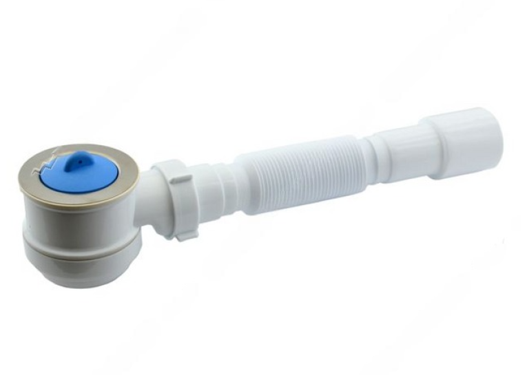 Сифон для піддону Extra Plast 6.5см і з гофротрубка 1-1/2 "х 40/50мм ЕП -1000