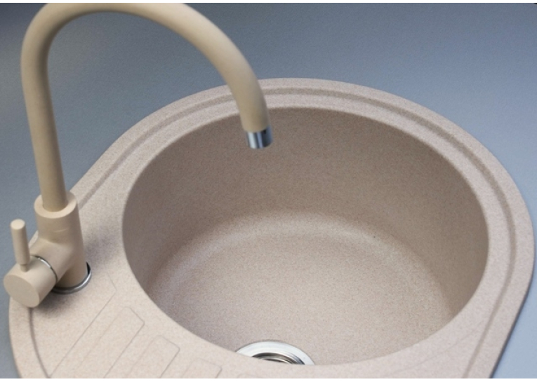  Мийка кухонна Fabiano Arc 62x50 Beige