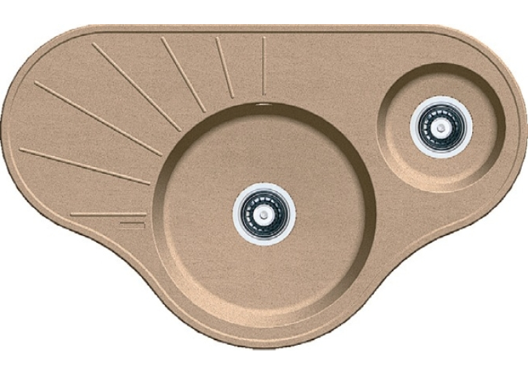 Кухонная мойка Fabiano Arc 94x58 Beige