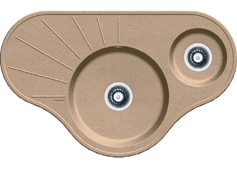 Кухонная мойка Fabiano Arc 94x58 Beige