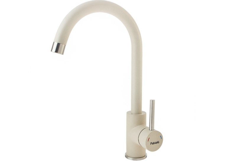 Смеситель кухонный Fabiano FKM 41 SS Cream