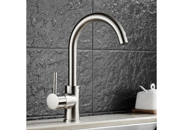  Змішувач кухонний Fabiano FKM 41 SS Inox