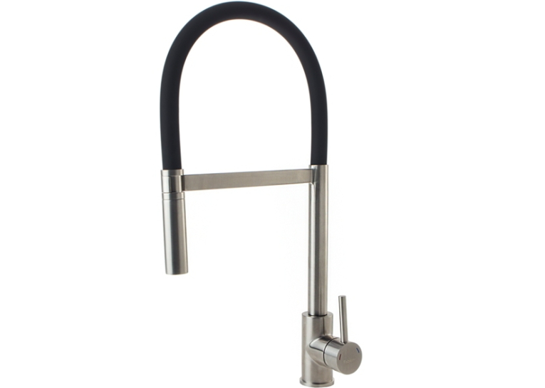 Смеситель кухонный Fabiano FKM 43C SS Inox