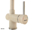  Змішувач кухонний Fabiano FKM 46P SS Beige
