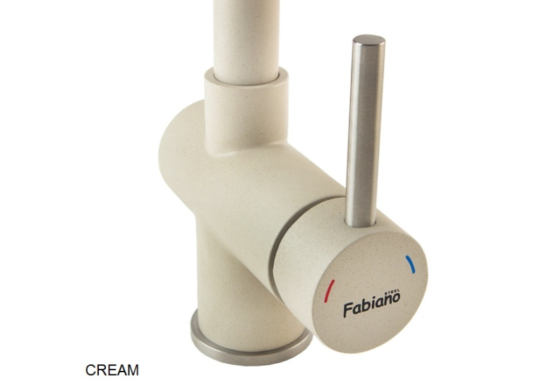  Змішувач кухонний Fabiano FKM 46P SS Cream