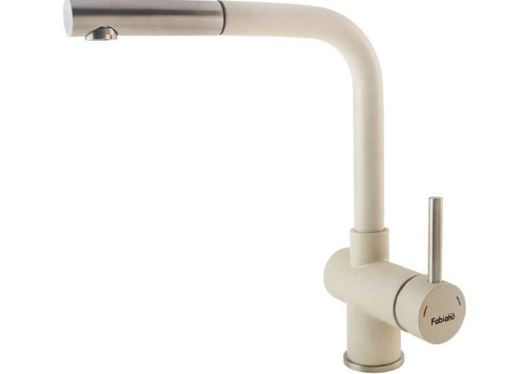  Змішувач кухонний Fabiano FKM 46P SS Cream