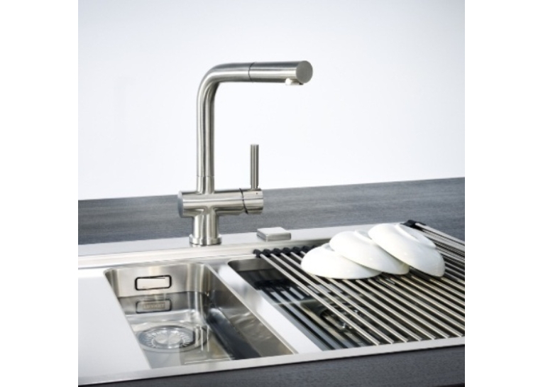  Змішувач кухонний Fabiano FKM 46P SS Inox