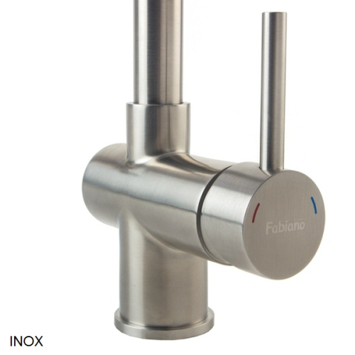 Смеситель кухонный Fabiano FKM 46P SS Inox