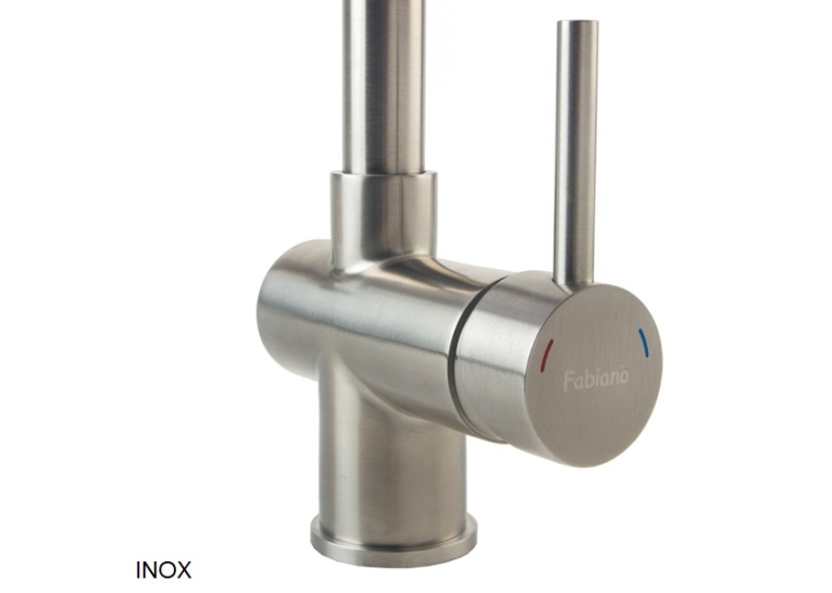  Змішувач кухонний Fabiano FKM 46P SS Inox