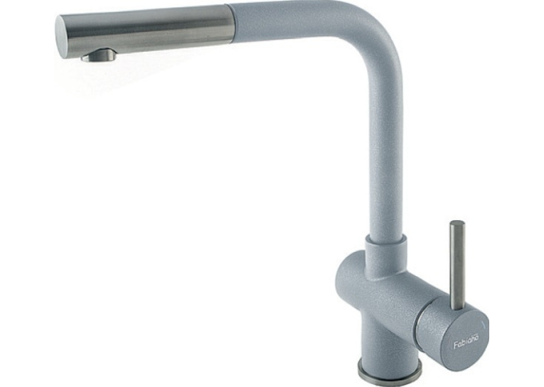 Смеситель кухонный Fabiano FKM 46P SS Titanium