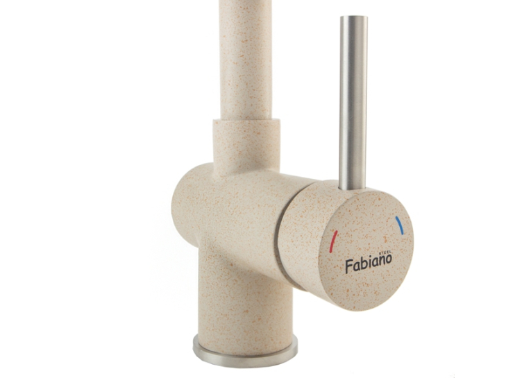  Змішувач кухонний Fabiano FKM 45 SS Beige