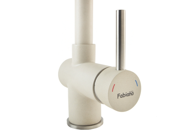 Смеситель кухонный Fabiano FKM 45 SS Cream