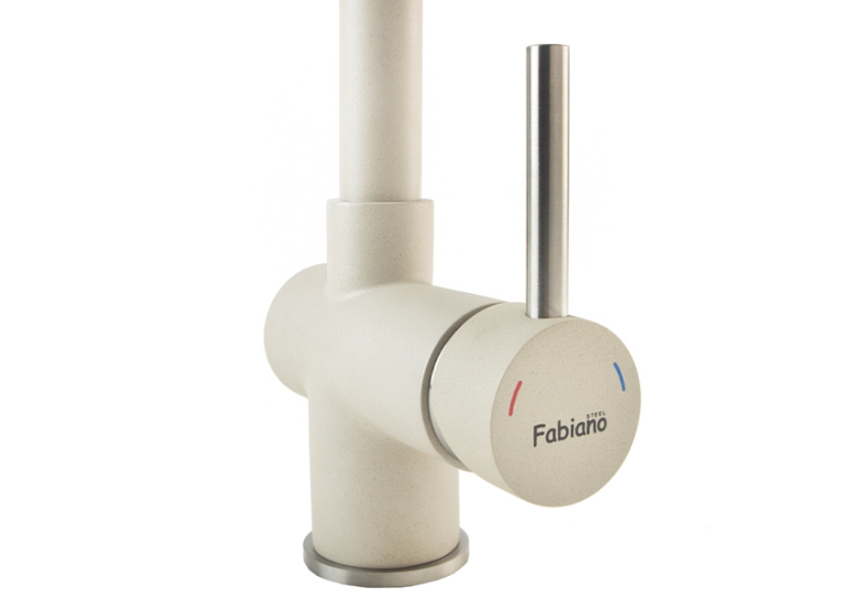 Смеситель кухонный Fabiano FKM 45 SS Cream