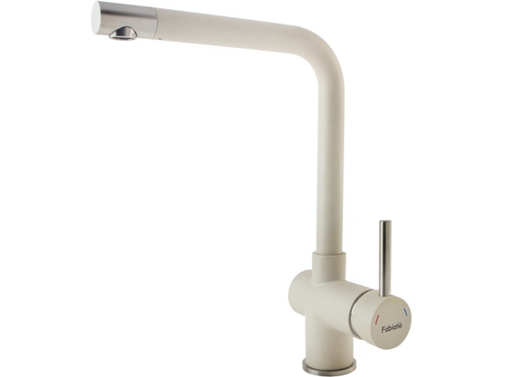 Смеситель кухонный Fabiano FKM 45 SS Cream