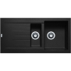  Мийка кухонна Fabiano Classic 100x50x15 Antracit