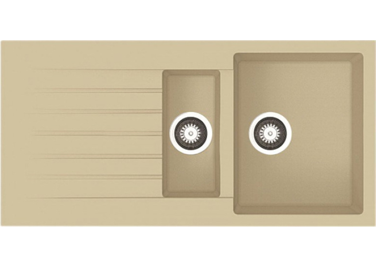 Кухонная мойка Fabiano Classic 100x50x15 Cream