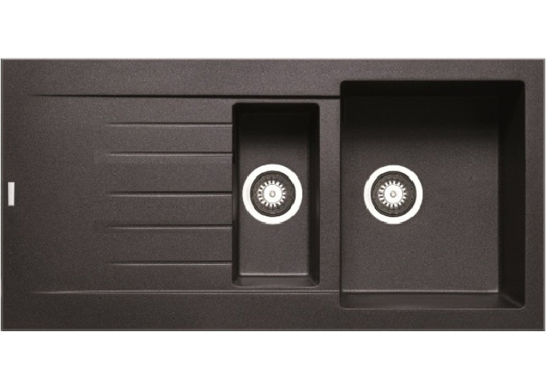  Мийка кухонна Fabiano Classic 100x50x15 Espresso