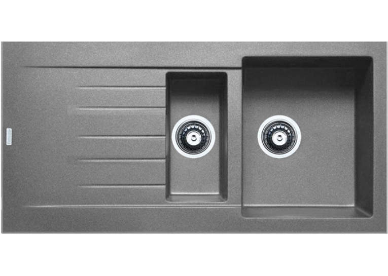 Кухонная мойка Fabiano Classic 100x50x15 Titanium