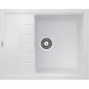  Кухонна мийка Fabiano Classic 62x50 Alpine White