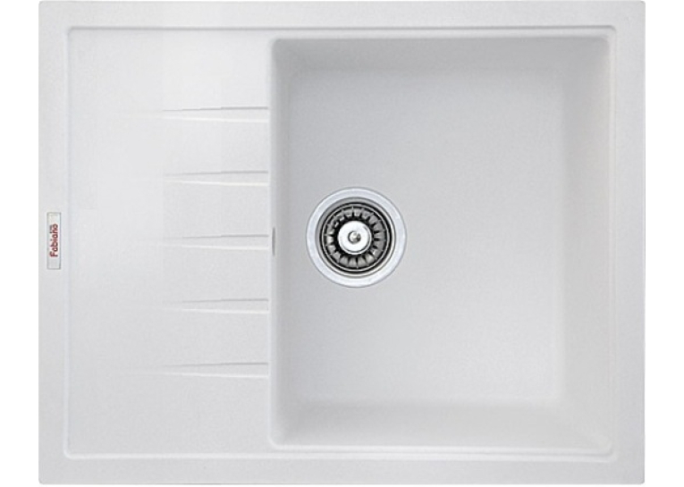  Кухонна мийка Fabiano Classic 62x50 Alpine White