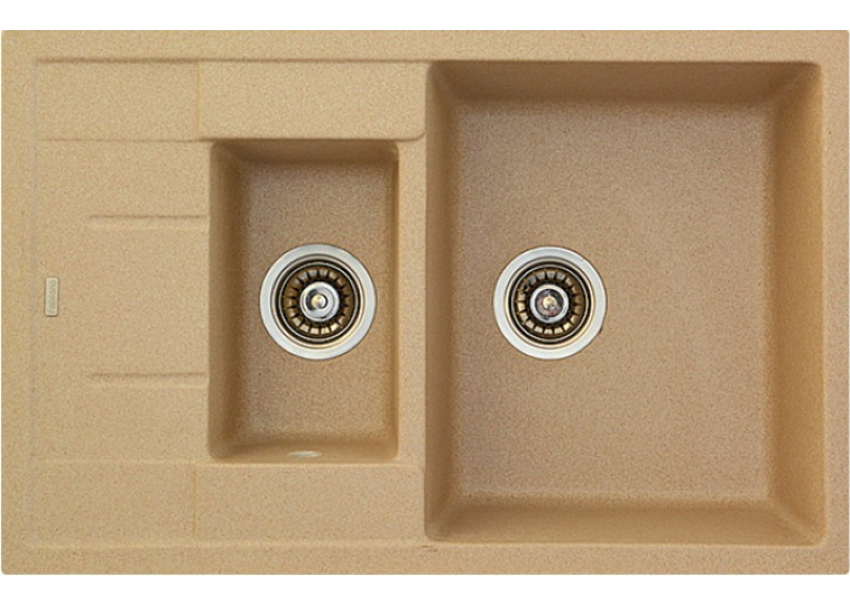  Кухонна мийка Fabiano Classic 78x50x15 Beige