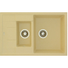  Кухонна мийка Fabiano Classic 78x50x15 Cream