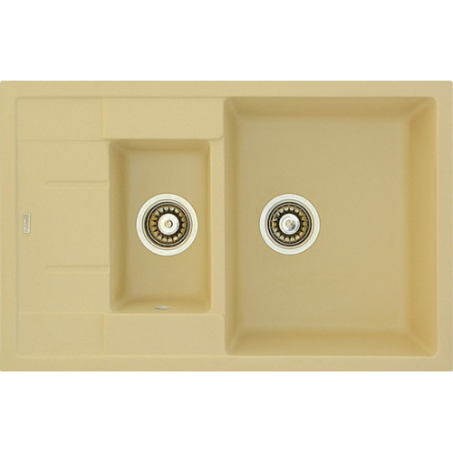 Кухонна мийка Fabiano Classic 78x50x15 Cream