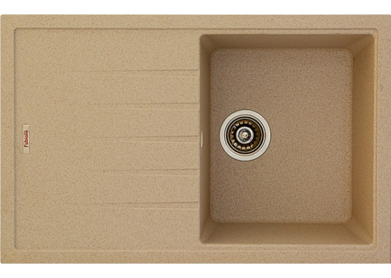  Кухонна мийка Fabiano Classic 78x50 Beige