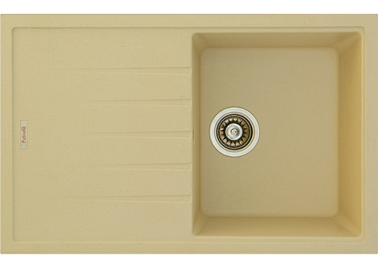  Кухонна мийка Fabiano Classic 78x50 Cream