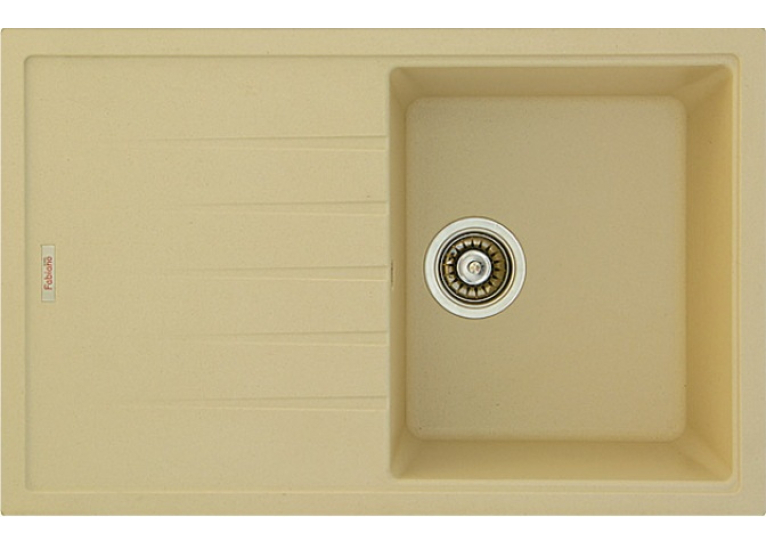 Кухонная мойка Fabiano Classic 78x50 Cream