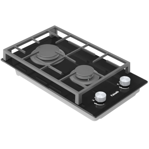 Варильна поверхня газова Fabiano FHG 862 VGH Black Glass 8111.406.1476
