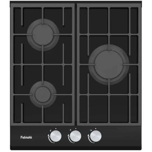 Варильна поверхня газова Fabiano FHG 8453 VGH Black Glass 8111.406.1484