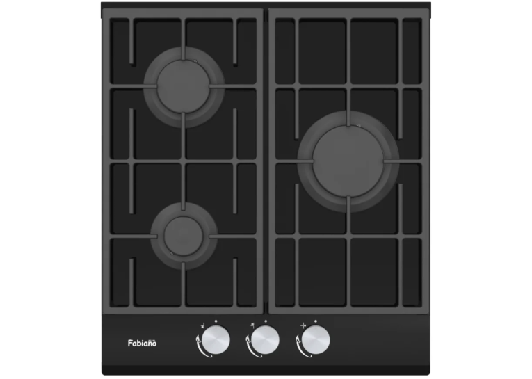 Варильна поверхня газова Fabiano FHG 8453 VGH Black Glass 8111.406.1484
