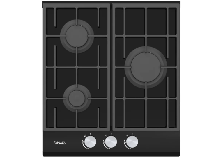 Варильна поверхня газова Fabiano FHG 8453 VGH Black Glass 8111.406.1484