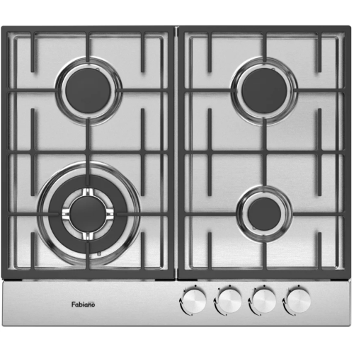 Варильна поверхня газова Fabiano FHG 8644 VGHT Inox 8112.406.1477