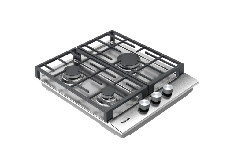 Варильна поверхня газова Fabiano FHG 8454 VGH Inox 8112.406.1485