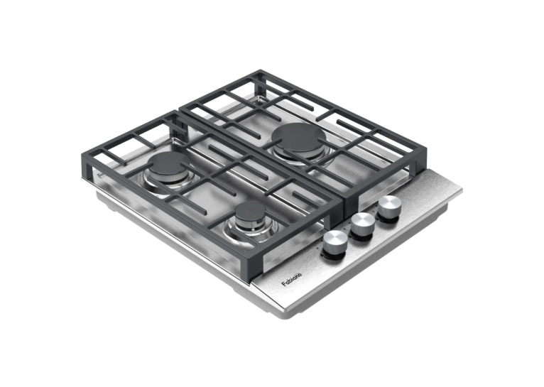 Варильна поверхня газова Fabiano FHG 8454 VGH Inox 8112.406.1485