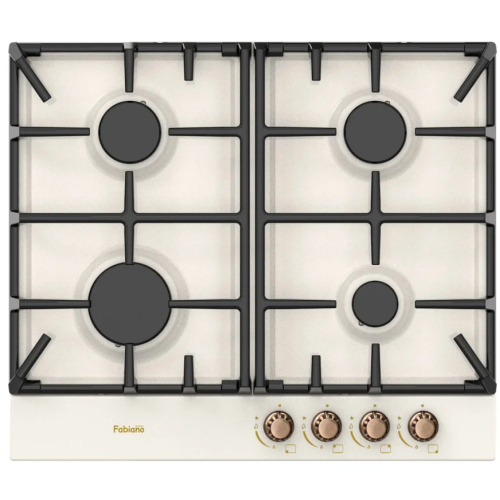 Варильна поверхня газова Fabiano FHGR 3744 VGH Ivory 8112.406.1616
