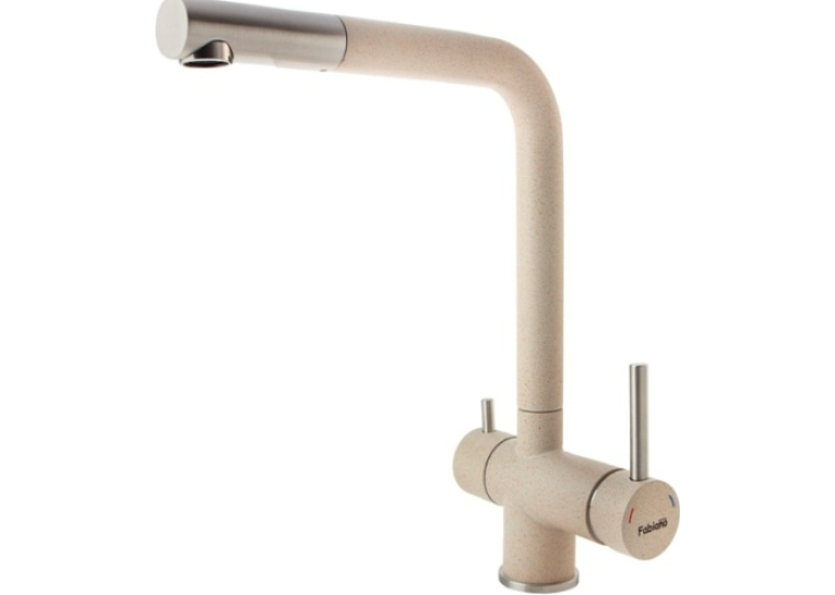  Змішувач кухонний Fabiano FKM 31.7 SS Beige