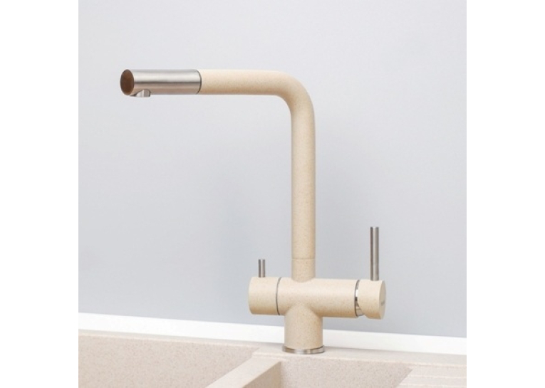  Змішувач кухонний Fabiano FKM 31.7 SS Cream
