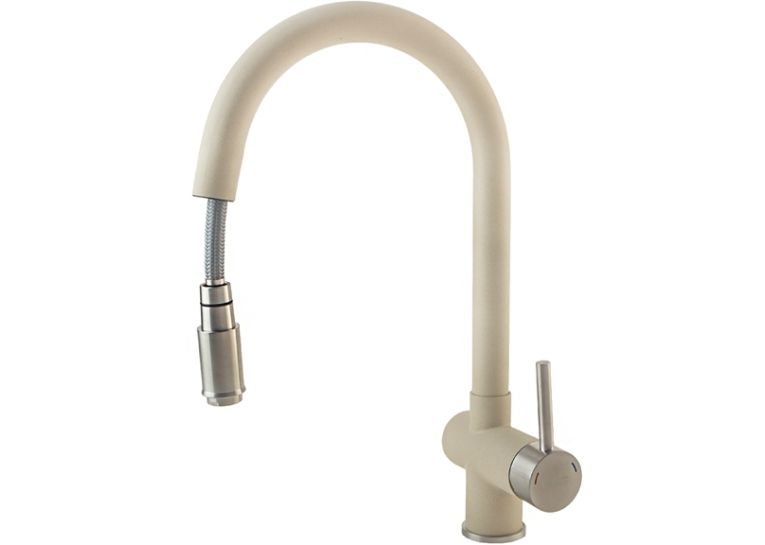 Смеситель кухонный Fabiano FKM 47 SS Cream