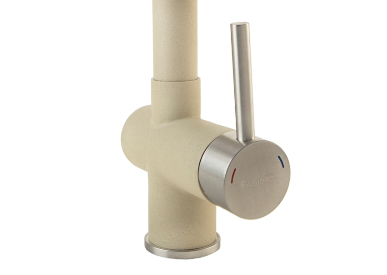 Смеситель кухонный Fabiano FKM 47 SS Cream