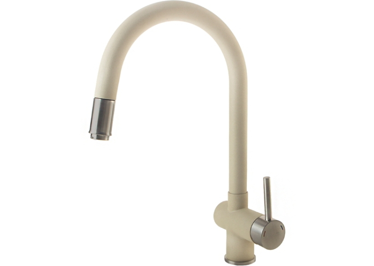 Смеситель кухонный Fabiano FKM 47 SS Cream
